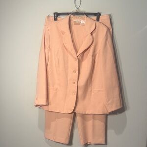 Alfred Dunner Light Peach Trousers
